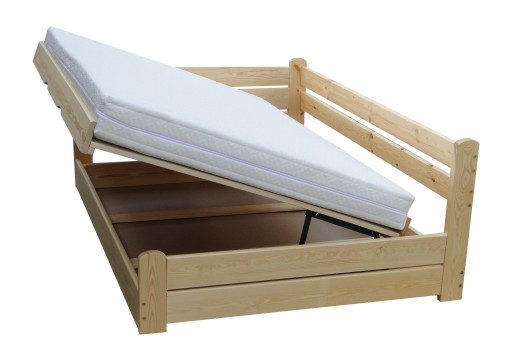 Кровать FORTECA 90x160 с ящиком MEGA STRONG