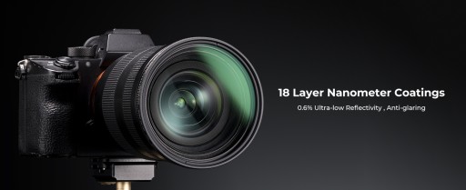 Звездный фильтр STAR Star 2в1 x4 и x8 K&F CONCEPT 55 мм Эффективный