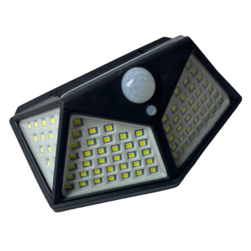 СОЛНЕЧНАЯ ЛАМПА 100LED С ДАТЧИКОМ ДВИЖЕНИЯ И СУМЕРКА