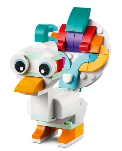 LEGO 31140 CREATOR 3IN1 ВОЛШЕБНЫЙ ЕДИНОРОГ — ПАВЛИН