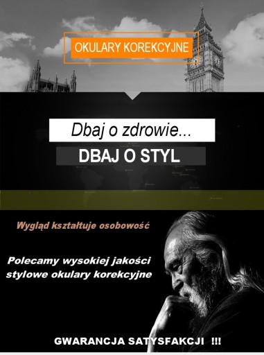 Okulary progresywne wieloogniskowe czytania +3