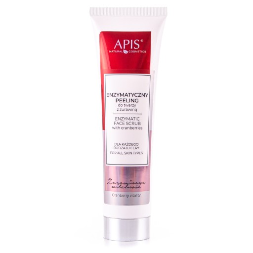 Peeling enzymatyczny APIS Żurawinowe Orzeźwienie
