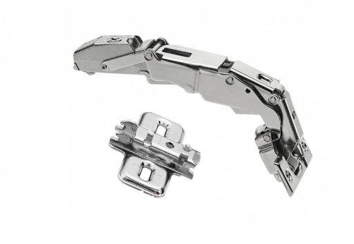 Zawias BLUM 155° CLIP-TOP 71B7550 domyk +prowadnik
