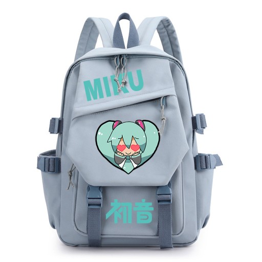 НОВЫЙ ШКОЛЬНЫЙ РЮКЗАК ШКОЛЬНЫЙ РЮКЗАК HATSUNE MIKU УЗОРЫ A4 БОЛЬШОЙ, высокое качество