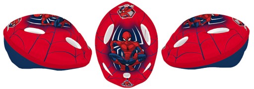 4x OCHRANIACZE KASK ROWEROWY DZIECKA SPIDERMAN RED
