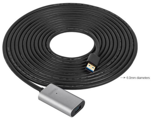 Удлинительный кабель USB 2.0 5 м активный Unitek Y-271