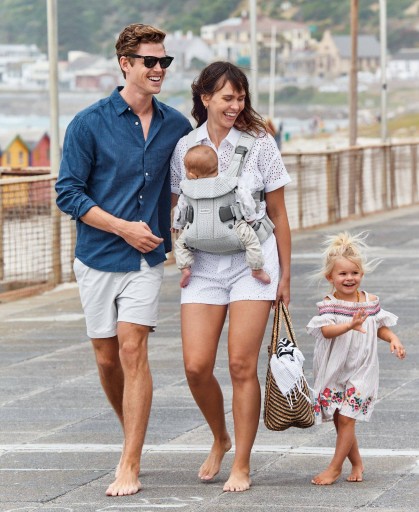 ПЕРЕНОСКА ONE AIR 3D MESH SILVER BABYBJORN