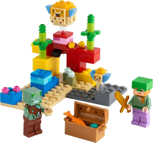 LEGO MINECRAFT КОРАЛЛОВЫЙ РИФ 21164