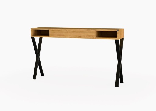 KONSOLA 190 cm DREWNO LITE DĄB OLCHA SKD-287