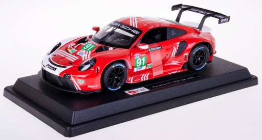 PORSCHE 911 RSR LeMans МОДЕЛЬ МЕТАЛЛ BBURAGO 1:24