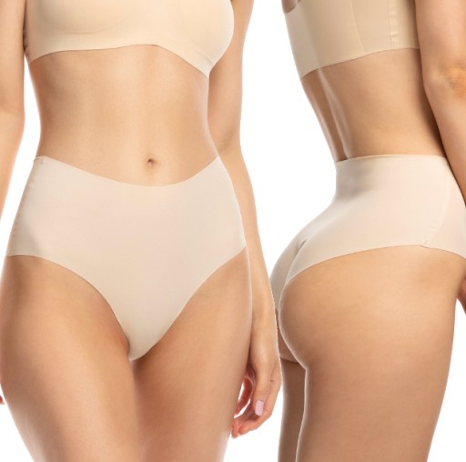 JULIMEX ТРУСЫ С ВЫСОКОЙ ПОСАДКОЙ INFINITY MAXI BEIGE M