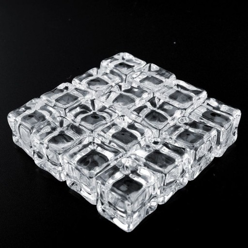 16шт 2x2см поддельные искусственные акриловые кубики льда