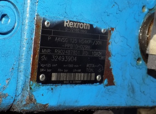 ГИДРАВЛИЧЕСКИЙ НАСОС REXROTH D-72160 HORB R902487851
