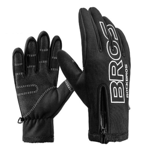 ROCKBROS S091-4BK M велосипедные перчатки