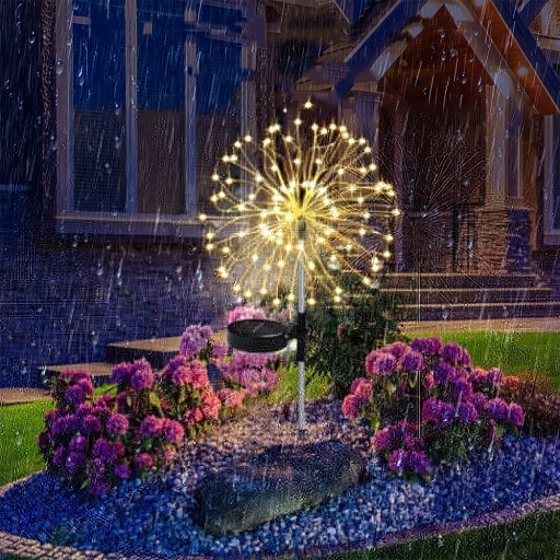 2X СОЛНЕЧНАЯ ЛАМПА ДЛЯ САДА УКРАШЕНИЕ ОДУВШИНКИ 150 LED