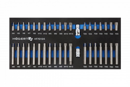 HOGERT HT7G124 НАКОНЕЧНИКИ ДЛЯ МОНТАЖНЫХ ОТВЕРТОК 40 EL
