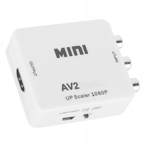 Конвертер AV в HDMI Конвертер высокого разрешения