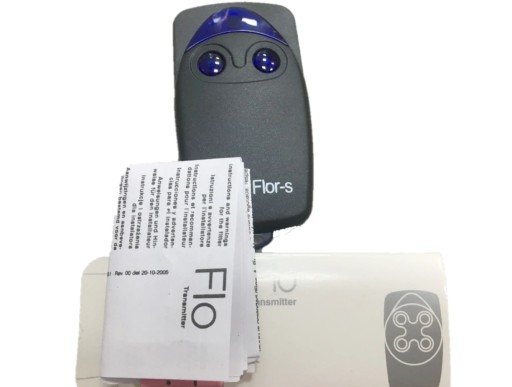 НОВЫЙ ПУЛЬТ ДИСТАНЦИОННОГО УПРАВЛЕНИЯ ДЛЯ ВОРОТ NICE FLOR-S FLOR2R С АККУМУЛЯТОРОМ