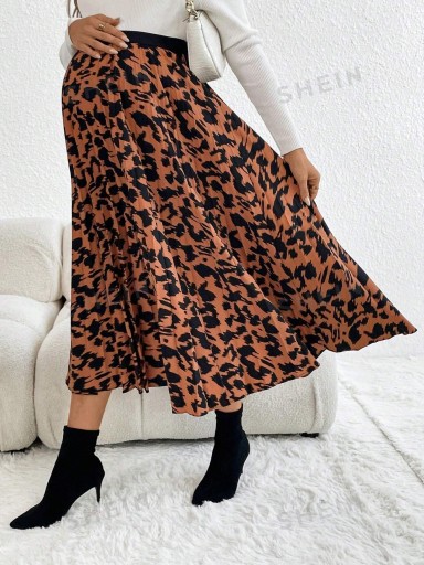 КОРИЧНЕВАЯ ЮБКА ДЛЯ беременной MIDAXI SHEIN 36