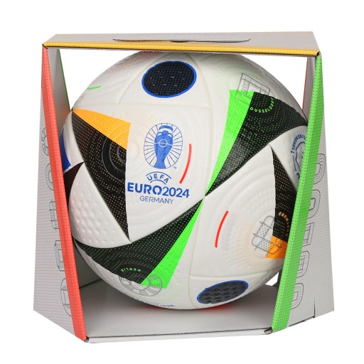 БЕСШОВНЫЙ МЯЧ ADIDAS EURO 2024 PRO СЕРТИФИКАТ FIFA 5-й год