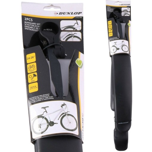 Велосипедные крылья Велосипедные крылья DUNLOP 24-26 Set SET передние задние