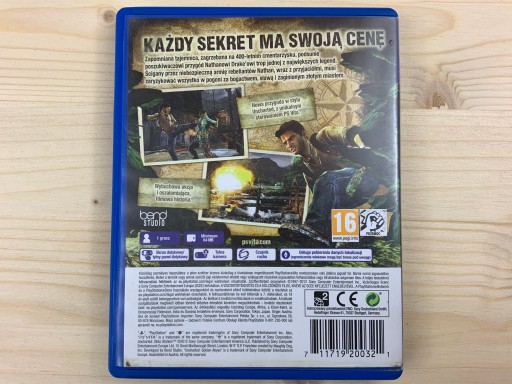 UNCHARTED GOLDEN ABOUT дискета идеальная - набор PL PS VITA