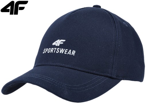 CZAPKA Z DASZKIEM MĘSKA 4F BEJSBOLÓWKA DAMSKA U266 BAWEŁNA REGULOWANA L/XL