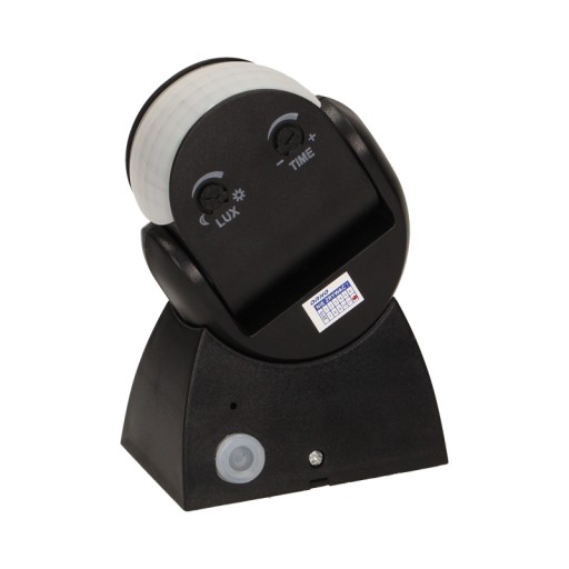 Czujnik ruchu 180 stopni IP65 1200W czarny OR-CR-236/B
