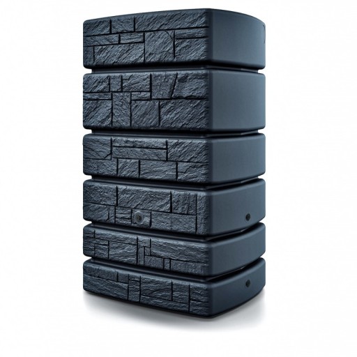 РЕЗЕРВУАР ДЛЯ ДОЖДЕВОЙ ВОДЫ Waterform Tower Stone [500 л] АНТРАЦИТ PROSPERPLAST