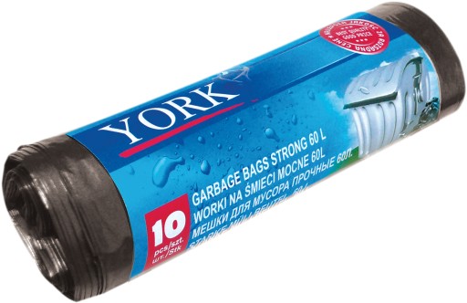 Мешки для мусора 35 Л YORK 35 Л прочные и ПРОЧНЫЕ