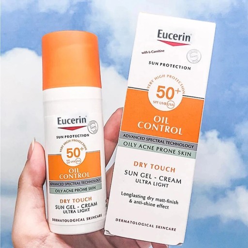 EUCERIN Sun Protection Oil Control Легкий защитный гель-крем SPF 50, 50 мл