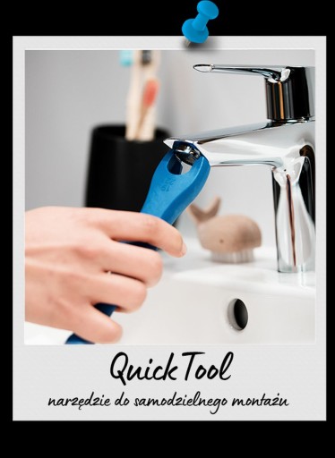РАКОВИНА GROHE QUICKFIX M FACTURE СО СЛИВОМ