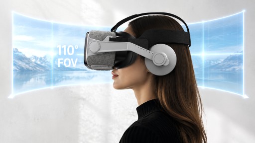 3D-очки VR Shinecon G07E, Bluetooth-наушники для смартфона, игровые очки, повязка