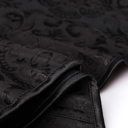 Чёрный корсет UNDERBUST, МЕТАЛЛ.