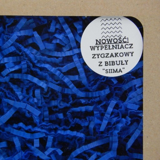 Wypełniacz Dekoracyjny Z Bibuły C. Niebieski 50g