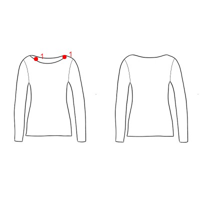 БЛУЗКА ЖЕНСКАЯ ДЛЯ МАТЕРИАЛОВ, БЕЛАЯ, XL, 1RNL