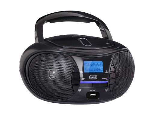 BOOMBOX PORTABLE CD mp3 DAB FM USB AUX-IN радио