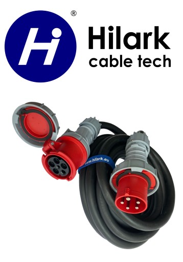 Удлинитель силовой резиновый H07RNF OnPD 125А 5х25 40м