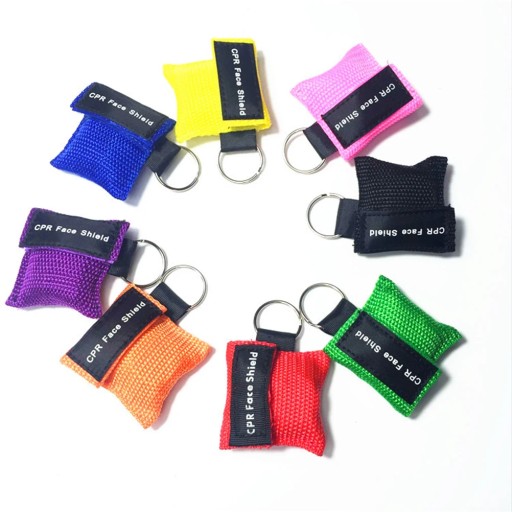 CPR Брелок Кольцо Аварийный комплект для лица Сумка Masksway One Aid First Roll Belt