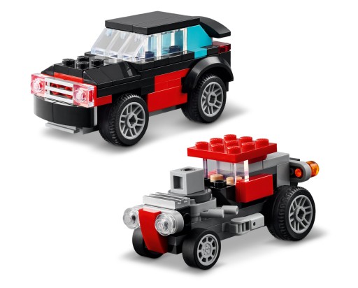 LEGO Creator 3w1 31146 Ciężarówka z platformą i helikopterem