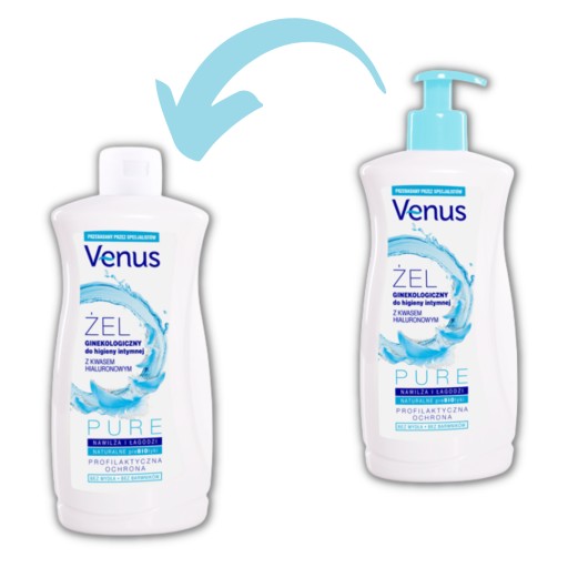 VENUS Pure ЗАПАС гинекологический гель 500 мл