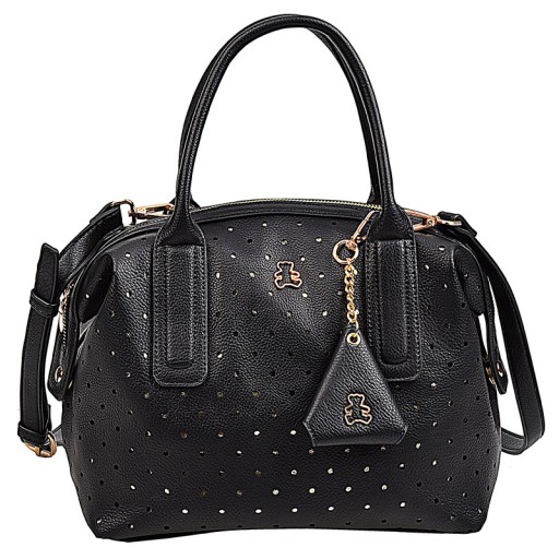 LULU BAG Женская сумочка-мессенджер, ажурный ремешок