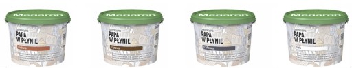 Papa w płynie Megaron Grafit 3 l + pędzel GRATIS