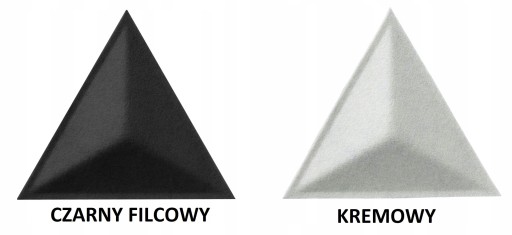 PANELE ŚCIENNE FILCOWE TRÓJKĄT 30X26 ECO SOFT 10