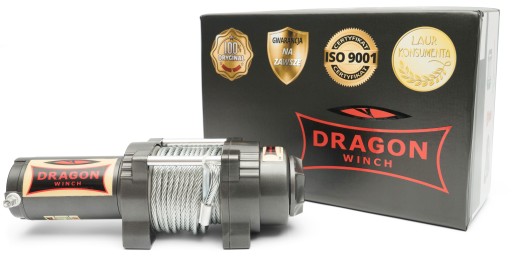ЭЛЕКТРИЧЕСКАЯ ЛЕБЕДКА ДЛЯ QUAD DRAGON WINCH DWH 3500 HD