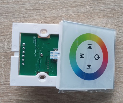 Настенная панель контроллера RGB LED + сенсорный пульт дистанционного управления