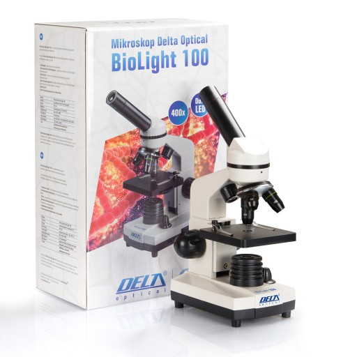 Микроскоп Delta Optical Biolight 100 белый, 5 препаратов