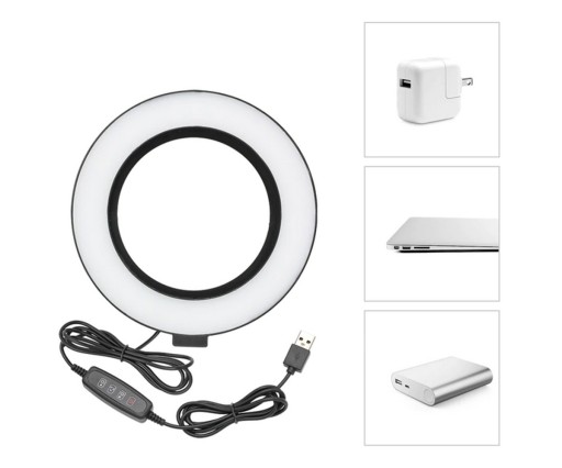 КОЛЬЦЕВАЯ ЛАМПА ДЛЯ СЕЛФИ МАКИЯЖА LED