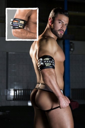 MASKULO Бронированный браслет для бицепса L/XL BICEPS BAND