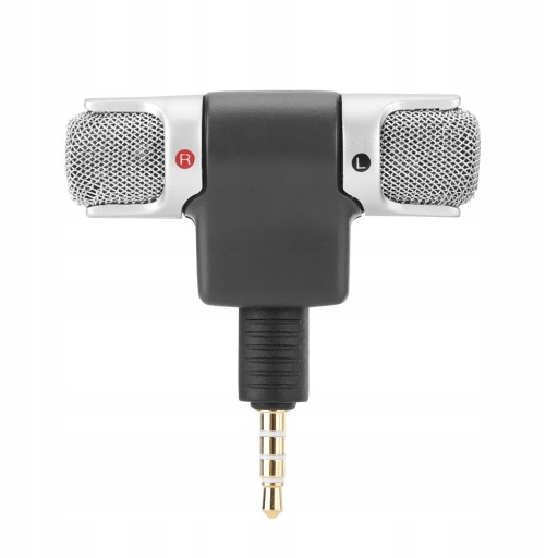 MIKROFON PRZENOŚNOŚĆ MINI JACK 3.5 MM DO TELEFON